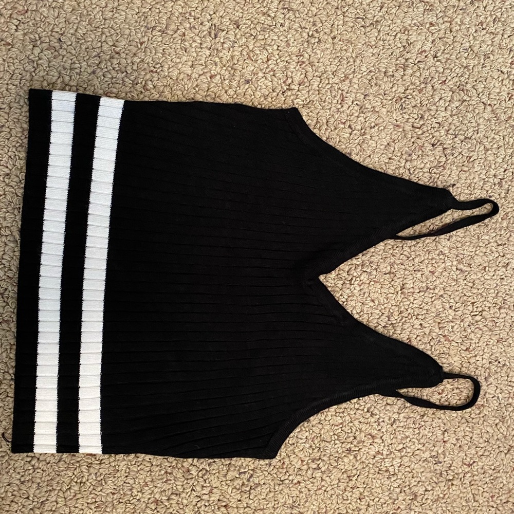 Striped Crop Top